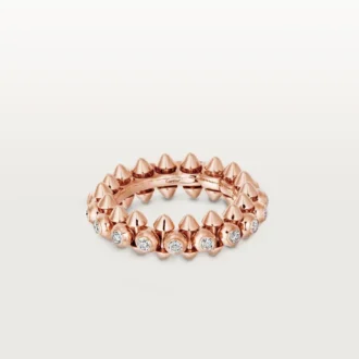 Clash De Cartier – Δαχτυλίδι με διαμάντια σε ροζ χρυσό | Cartier Us