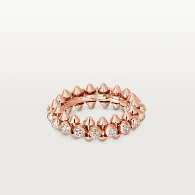 Clash De Cartier – Δαχτυλίδι με διαμάντια σε ροζ χρυσό | Cartier Us Clash De Cartier – Δαχτυλίδι με διαμάντια σε ροζ χρυσό | Cartier Us