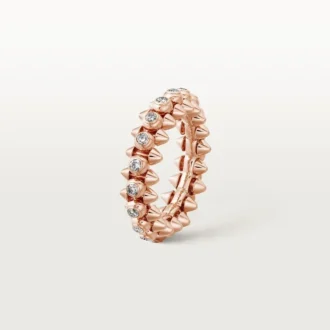 Clash De Cartier – Δαχτυλίδι με διαμάντια σε ροζ χρυσό | Cartier Us