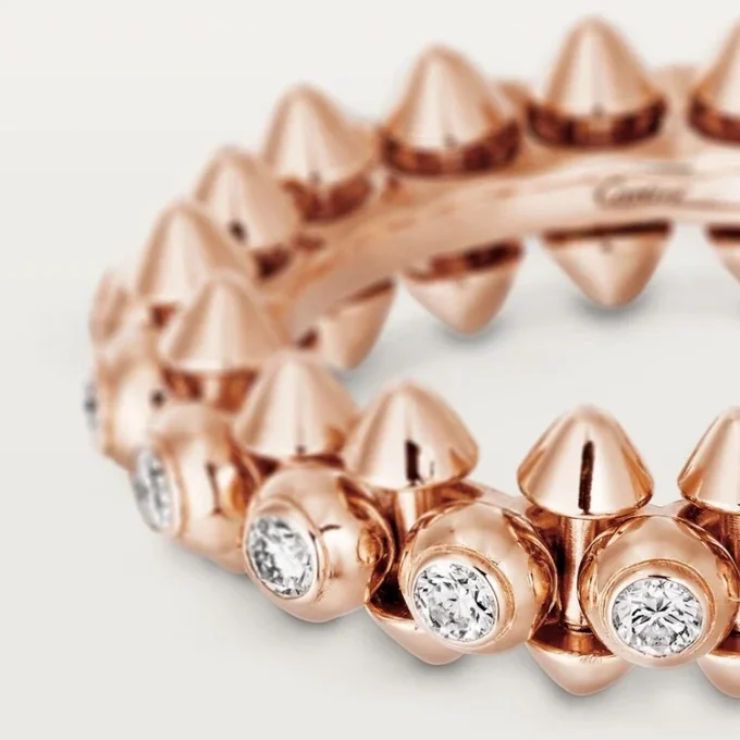 Clash De Cartier – Δαχτυλίδι με διαμάντια σε ροζ χρυσό | Cartier Us Clash De Cartier – Δαχτυλίδι με διαμάντια σε ροζ χρυσό | Cartier Us