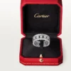 Δαχτυλίδι Broderie De Cartier, τριπλή σειρά, διαμάντια