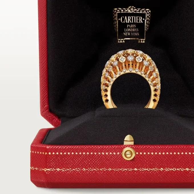 Δαχτυλίδι Cartier Libre Polymorph, μεταμορφώσιμο, διαμάντια Δαχτυλίδι Cartier Libre Polymorph, μεταμορφώσιμο, διαμάντια