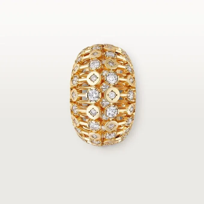 Δαχτυλίδι Cartier Libre Polymorph, μεταμορφώσιμο, διαμάντια Δαχτυλίδι Cartier Libre Polymorph, μεταμορφώσιμο, διαμάντια