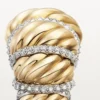 Δαχτυλίδι Cartier Libre Tressage, Διαμάντια Δαχτυλίδι Cartier Libre Tressage, Διαμάντια