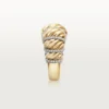 Δαχτυλίδι Cartier Libre Tressage, Διαμάντια Δαχτυλίδι Cartier Libre Tressage, Διαμάντια