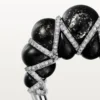 Δαχτυλίδι Cartier Libre Tressage, Μετακουαρτζίτης, Διαμάντια