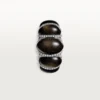 Δαχτυλίδι Cartier Libre Tressage, Οψιδιανός, Διαμάντια