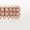 Δαχτυλίδι Clash De Cartier, διπλή σειρά, με πάβινγκ