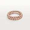 Δαχτυλίδι Clash De Cartier, μικρό μοντέλο, με πάβες Δαχτυλίδι Clash De Cartier, μικρό μοντέλο, με πάβες