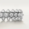 Δαχτυλίδι Clash De Cartier, μικρό μοντέλο, με πάβες Δαχτυλίδι Clash De Cartier, μικρό μοντέλο, με πάβες