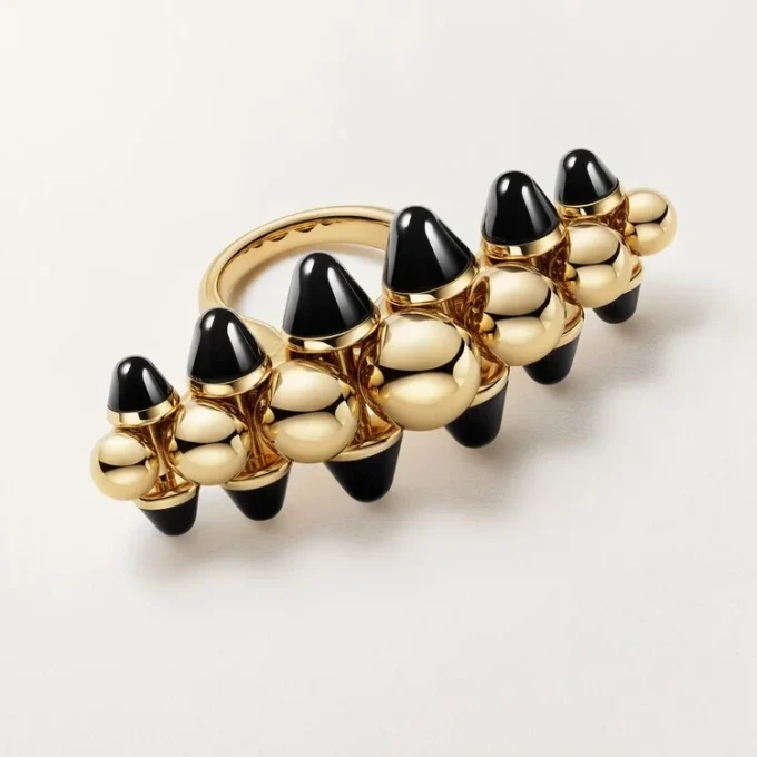Δαχτυλίδι Clash De Cartier, μοντέλο Extra-Large, όνυχας