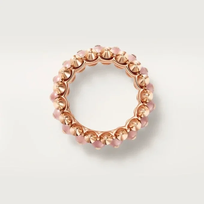 Δαχτυλίδι Clash De Cartier, ροζ χαλκηδόνιος