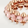 Δαχτυλίδι Clash De Cartier, ροζ χαλκηδόνιος