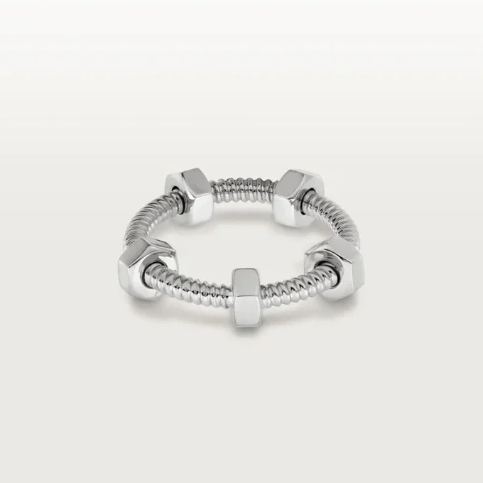 Δαχτυλίδι Ecrou De Cartier – Λευκόχρυσο – Cartier