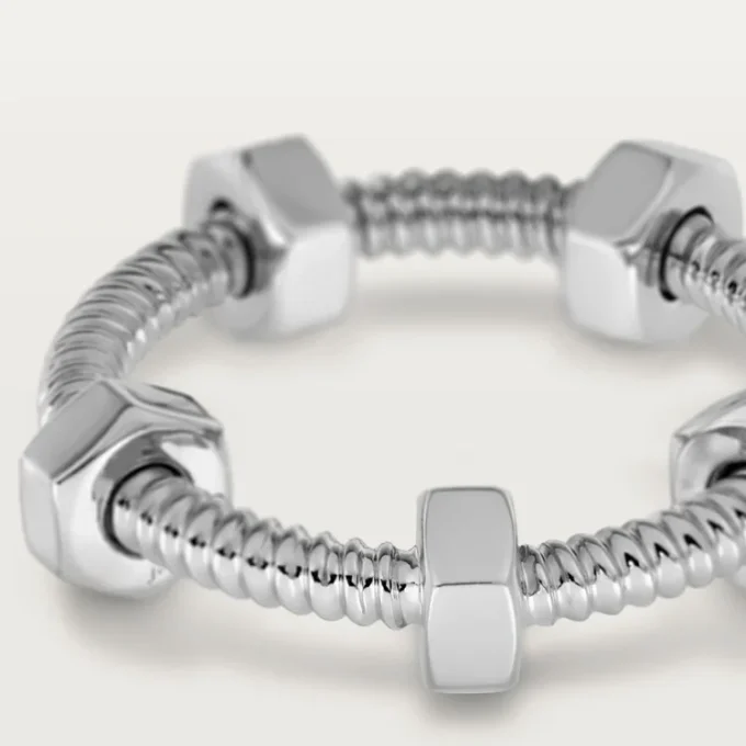 Δαχτυλίδι Ecrou De Cartier – Λευκόχρυσο – Cartier