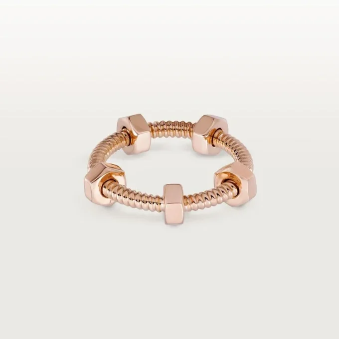 Δαχτυλίδι Ecrou De Cartier – Ροζ χρυσός – Cartier Δαχτυλίδι Ecrou De Cartier – Ροζ χρυσός – Cartier