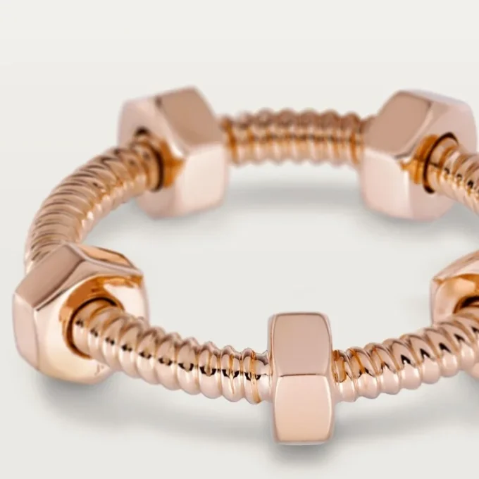 Δαχτυλίδι Ecrou De Cartier – Ροζ χρυσός – Cartier Δαχτυλίδι Ecrou De Cartier – Ροζ χρυσός – Cartier