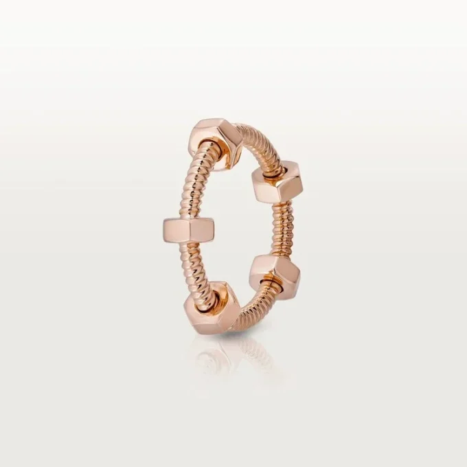 Δαχτυλίδι Ecrou De Cartier – Ροζ χρυσός – Cartier Δαχτυλίδι Ecrou De Cartier – Ροζ χρυσός – Cartier