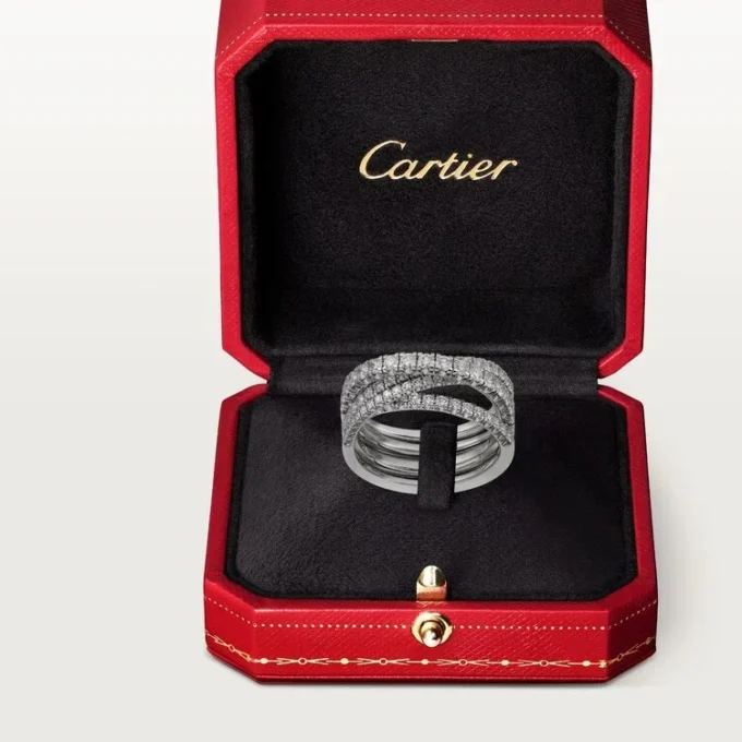 Δαχτυλίδι Etincelle De Cartier – Λευκόχρυσο, Διαμάντια – Cartier