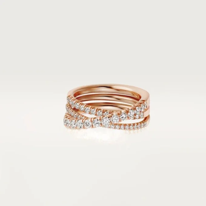 Δαχτυλίδι Etincelle De Cartier – Ροζ χρυσός, διαμάντια – Cartier Δαχτυλίδι Etincelle De Cartier – Ροζ χρυσός, διαμάντια – Cartier