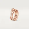 Δαχτυλίδι Etincelle De Cartier – Ροζ χρυσός, διαμάντια – Cartier