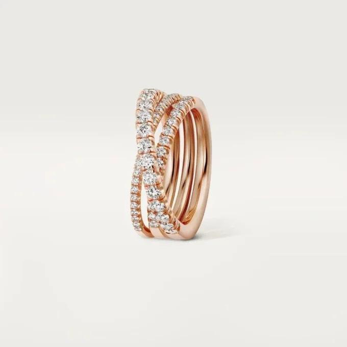 Δαχτυλίδι Etincelle De Cartier – Ροζ χρυσός, διαμάντια – Cartier Δαχτυλίδι Etincelle De Cartier – Ροζ χρυσός, διαμάντια – Cartier