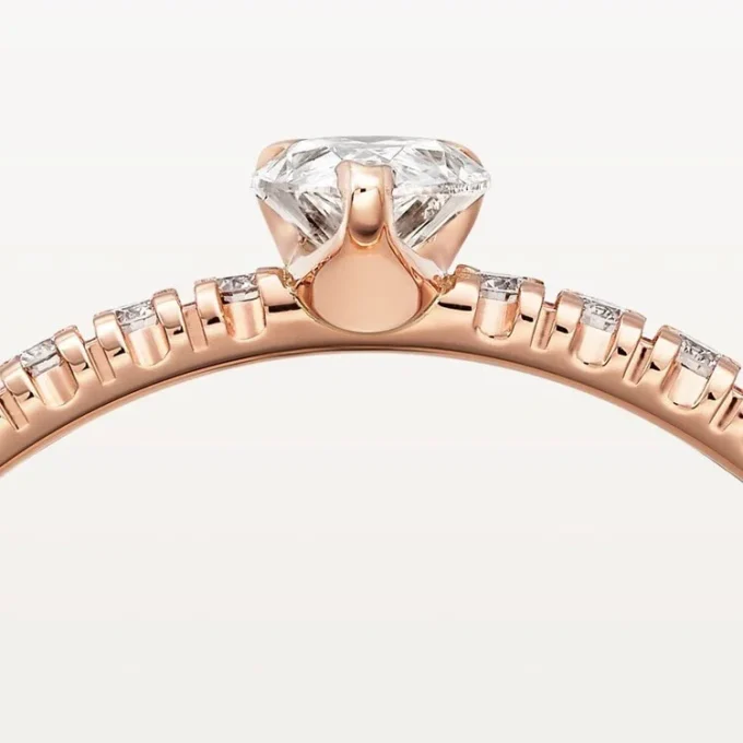 Δαχτυλίδι Etincelle De Cartier – Ροζ χρυσός, διαμάντια – Cartier Δαχτυλίδι Etincelle De Cartier – Ροζ χρυσός, διαμάντια – Cartier