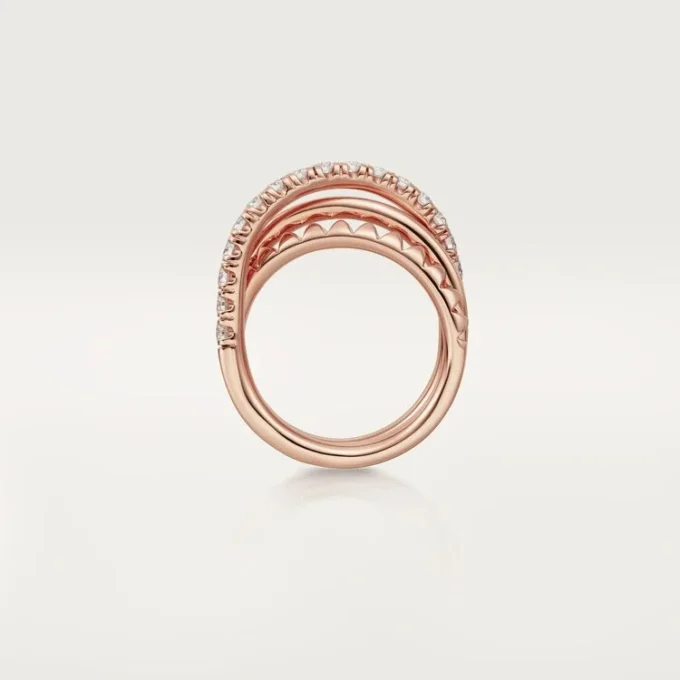 Δαχτυλίδι Etincelle De Cartier – Ροζ χρυσός, διαμάντια – Cartier