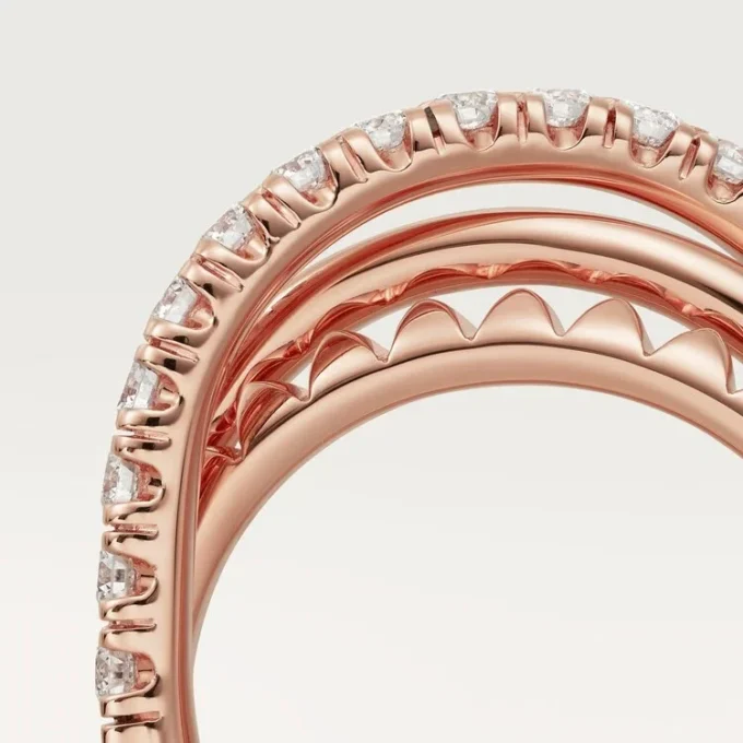 Δαχτυλίδι Etincelle De Cartier – Ροζ χρυσός, διαμάντια – Cartier