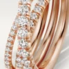 Δαχτυλίδι Etincelle De Cartier – Ροζ χρυσός, διαμάντια – Cartier Δαχτυλίδι Etincelle De Cartier – Ροζ χρυσός, διαμάντια – Cartier