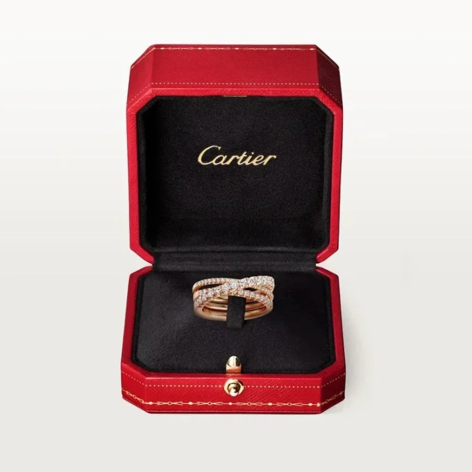 Δαχτυλίδι Etincelle De Cartier – Ροζ χρυσός, διαμάντια – Cartier Δαχτυλίδι Etincelle De Cartier – Ροζ χρυσός, διαμάντια – Cartier