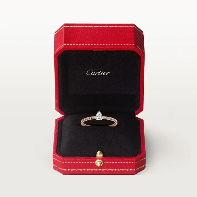 Δαχτυλίδι Etincelle De Cartier – Ροζ χρυσός, διαμάντια – Cartier Δαχτυλίδι Etincelle De Cartier – Ροζ χρυσός, διαμάντια – Cartier