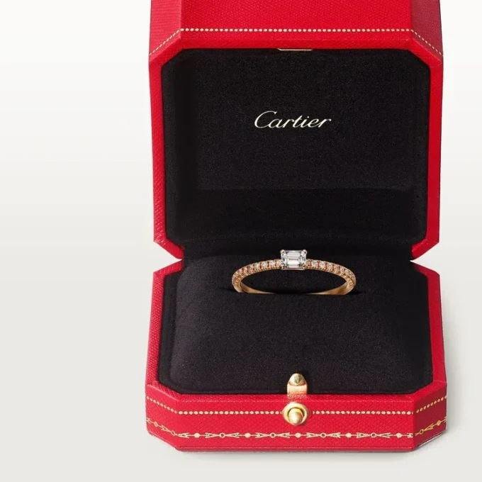 Δαχτυλίδι Etincelle De Cartier – Ροζ χρυσός, διαμάντια – Cartier Δαχτυλίδι Etincelle De Cartier – Ροζ χρυσός, διαμάντια – Cartier