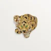 Δαχτυλίδι Faune Et Flore De Cartier, κίτρινα, πορτοκαλί και καφέ διαμάντια, με πάβινγκ Δαχτυλίδι Faune Et Flore De Cartier, κίτρινα, πορτοκαλί και καφέ διαμάντια, με πάβινγκ