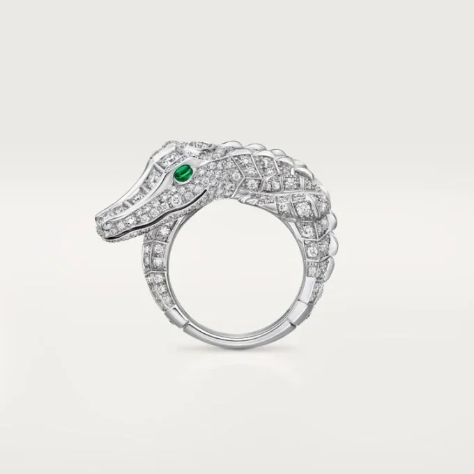Δαχτυλίδι Faune Et Flore De Cartier, με πάβινγκ