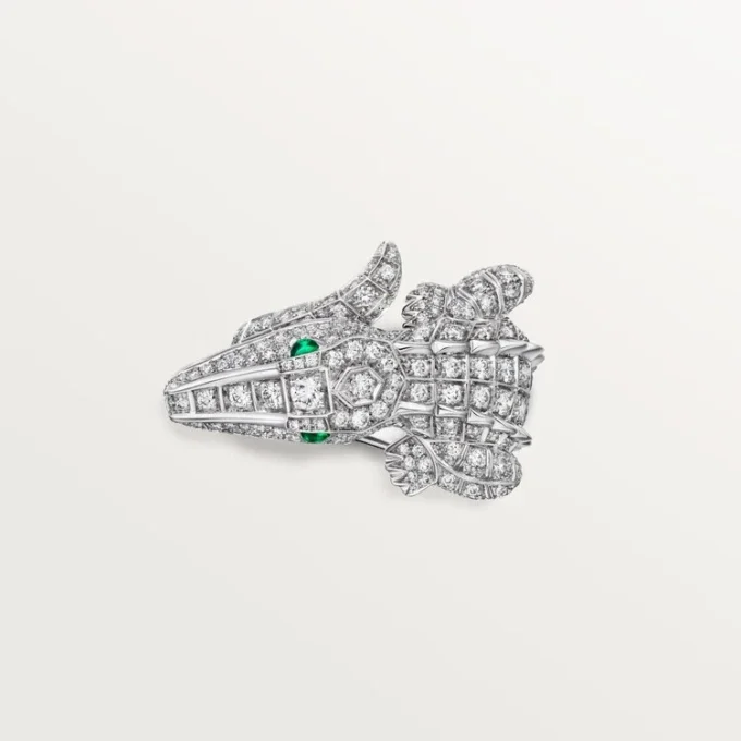 Δαχτυλίδι Faune Et Flore De Cartier, με πάβινγκ
