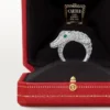 Δαχτυλίδι Faune Et Flore De Cartier, με πάβινγκ
