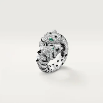 Δαχτυλίδι Indomptables De Cartier, με πάβινγκ