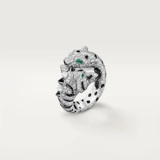 Δαχτυλίδι Indomptables De Cartier, με πάβινγκ