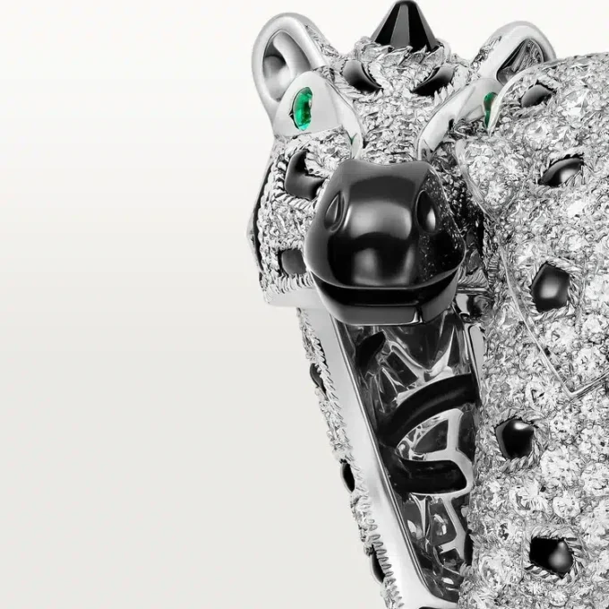 Δαχτυλίδι Indomptables De Cartier, με πάβινγκ