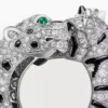 Δαχτυλίδι Indomptables De Cartier, με πάβινγκ