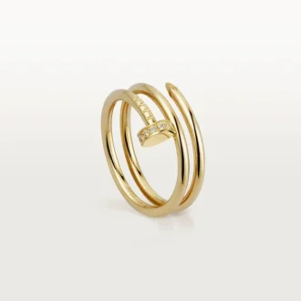 Δαχτυλίδι Juste Un Clou – Κίτρινο χρυσό, διαμάντια – Cartier