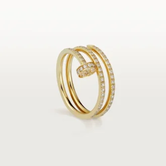 Δαχτυλίδι Juste Un Clou – Κίτρινο χρυσό, διαμάντια – Cartier