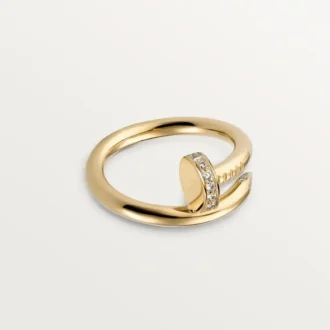 Δαχτυλίδι Juste Un Clou – Κίτρινο χρυσό, διαμάντια – Cartier