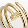 Δαχτυλίδι Juste Un Clou – Κίτρινο χρυσό, διαμάντια – Cartier Δαχτυλίδι Juste Un Clou – Κίτρινο χρυσό, διαμάντια – Cartier