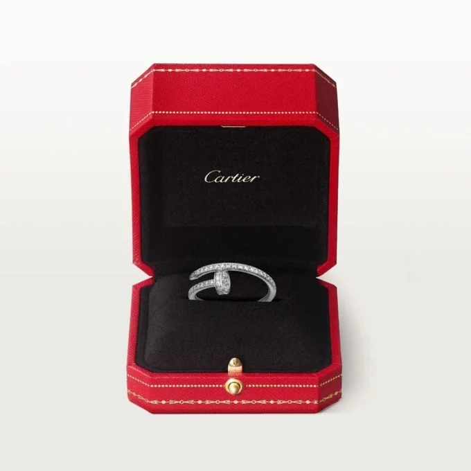 Δαχτυλίδι Juste Un Clou – Λευκόχρυσο, Διαμάντια – Cartier Δαχτυλίδι Juste Un Clou – Λευκόχρυσο, Διαμάντια – Cartier