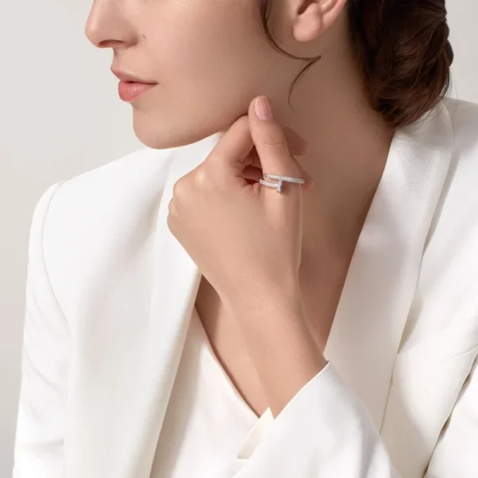 Δαχτυλίδι Juste Un Clou – Λευκόχρυσο, Διαμάντια – Cartier Δαχτυλίδι Juste Un Clou – Λευκόχρυσο, Διαμάντια – Cartier