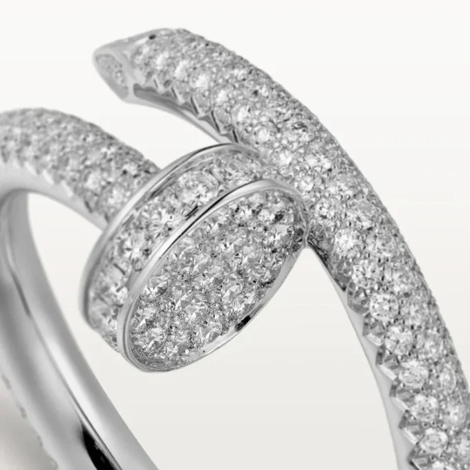 Δαχτυλίδι Juste Un Clou – Λευκόχρυσο, Διαμάντια – Cartier Δαχτυλίδι Juste Un Clou – Λευκόχρυσο, Διαμάντια – Cartier