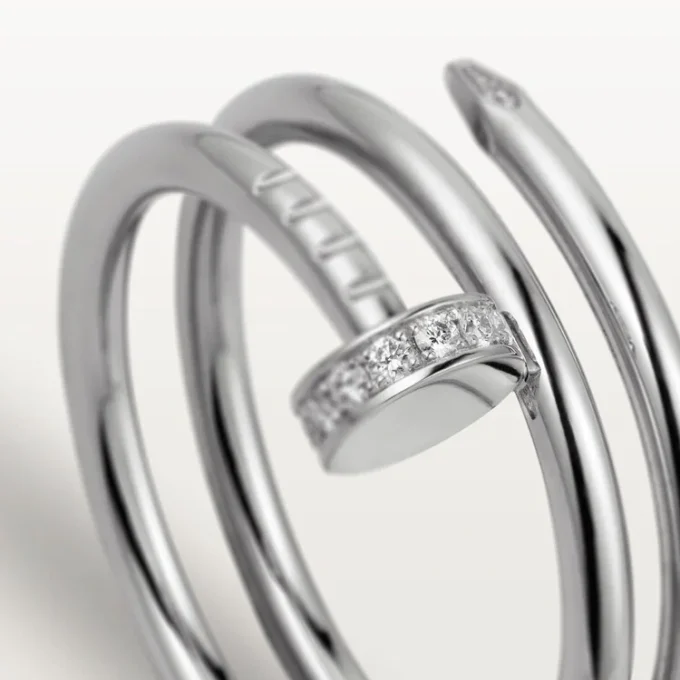 Δαχτυλίδι Juste Un Clou – Λευκόχρυσο, Διαμάντια – Cartier Δαχτυλίδι Juste Un Clou – Λευκόχρυσο, Διαμάντια – Cartier