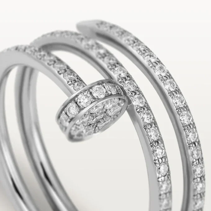 Δαχτυλίδι Juste Un Clou – Λευκόχρυσο, Διαμάντια – Cartier Δαχτυλίδι Juste Un Clou – Λευκόχρυσο, Διαμάντια – Cartier